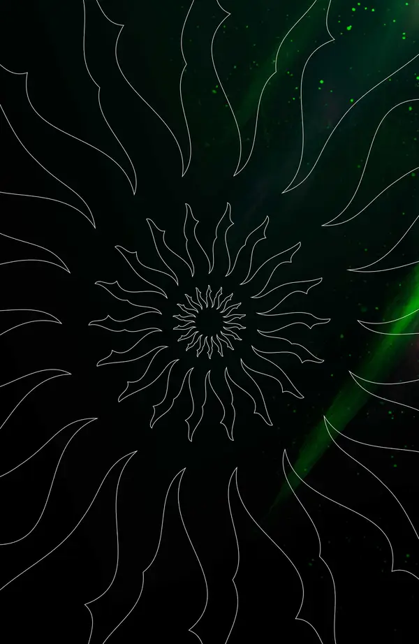 scifi space ship scene