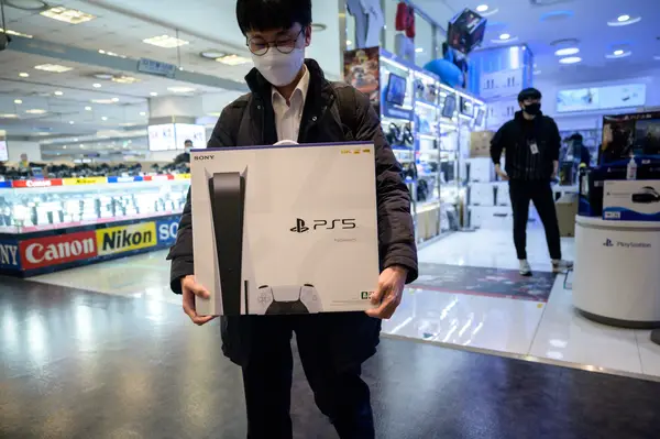 Sony console gaming setup