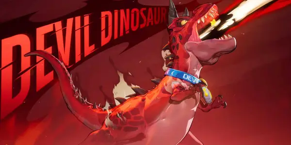 Devil Dinosaur in combat