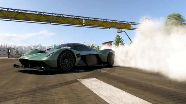 Forza Horizon racing scene