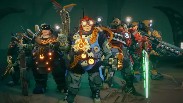 Dwarves mining in space
