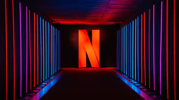A screenshot of the Netflix homepage showing the removed sorting feature