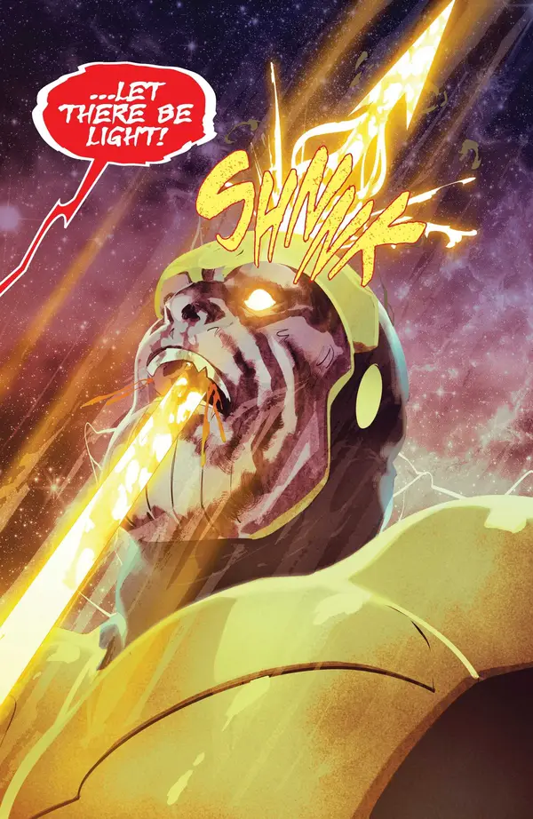 Thanos looking defeated