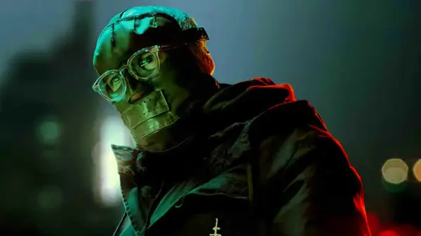 The Riddler in mask