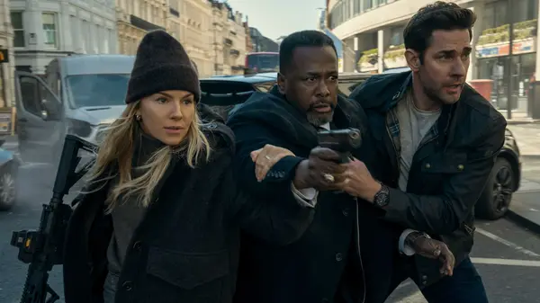 Jack Ryan looking intense