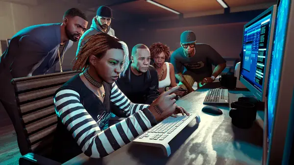 GTA gaming meme scene