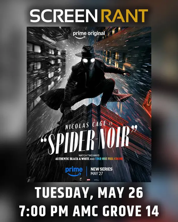 Nicolas Cage as Spider-Noir