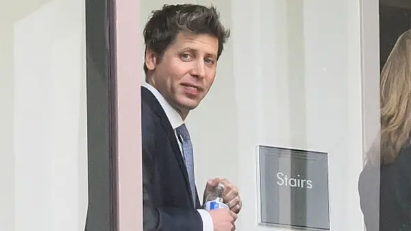 Sam Altman courtroom scene