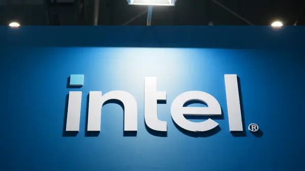 Intel chip production line